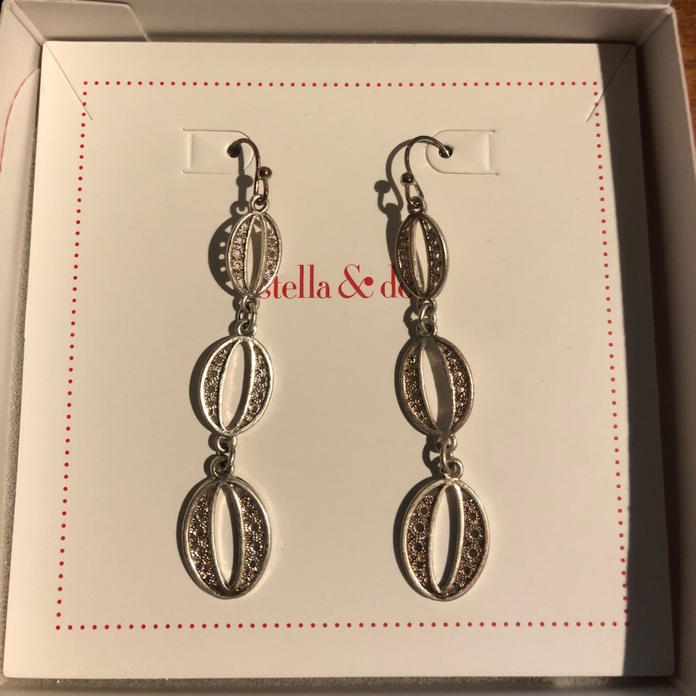 Stella & Dot Kimberly Drop Earrings